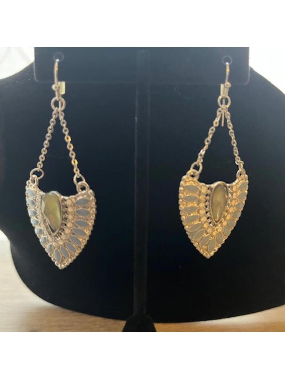Vintage Art Deco Style drop Earrings